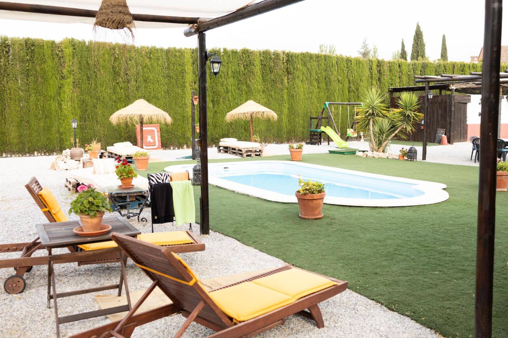 La Cuadra, Finca A Los Pies De Sierra Nevada, A 10 Minutos Del Centro, Piscina, Jardin, Barbacoa Ла Субия Екстериор снимка